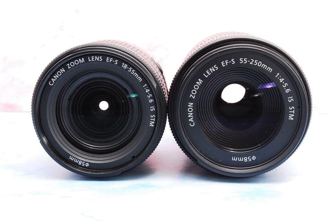 Canon Kiss X10☆STMのWレンズ☆一眼レフカメラ☆スマホ転送！ - メルカリ