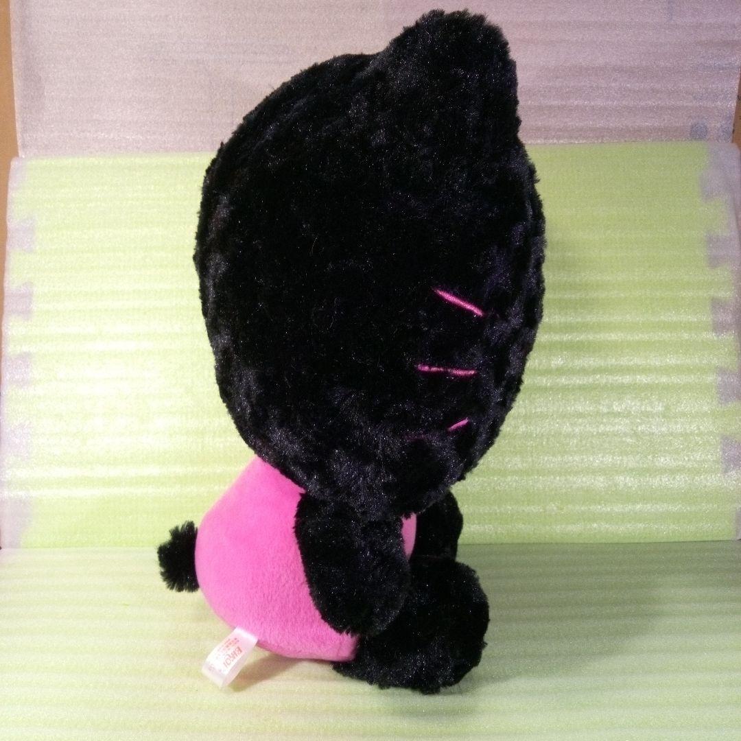 ハローキティ ぬいぐるみ EIKOH エイコー 黒 ブラック ピンク レア