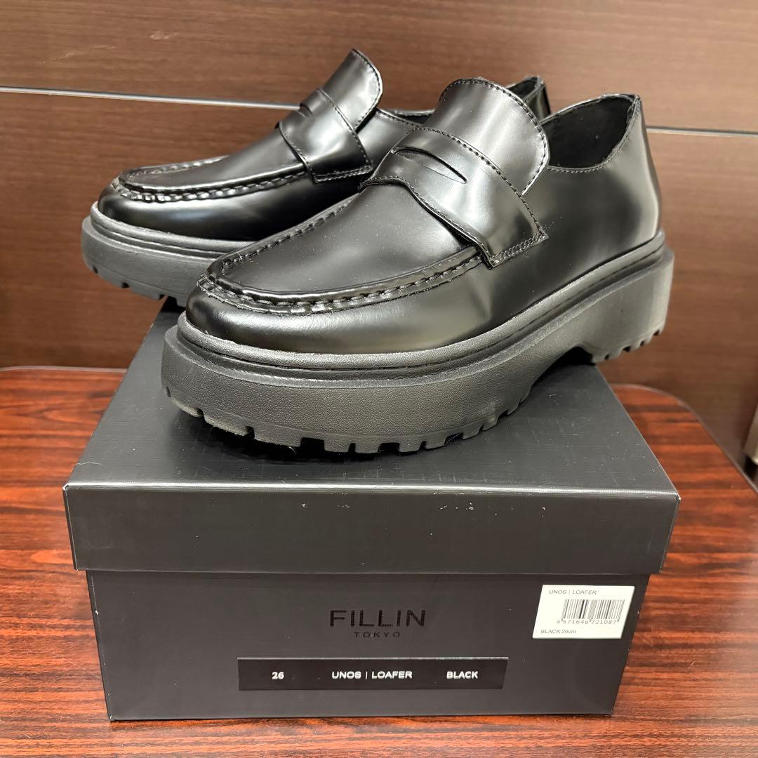 FILLIN (フィルイン) UNOS｜LOAFER 厚底ローファー - メルカリ