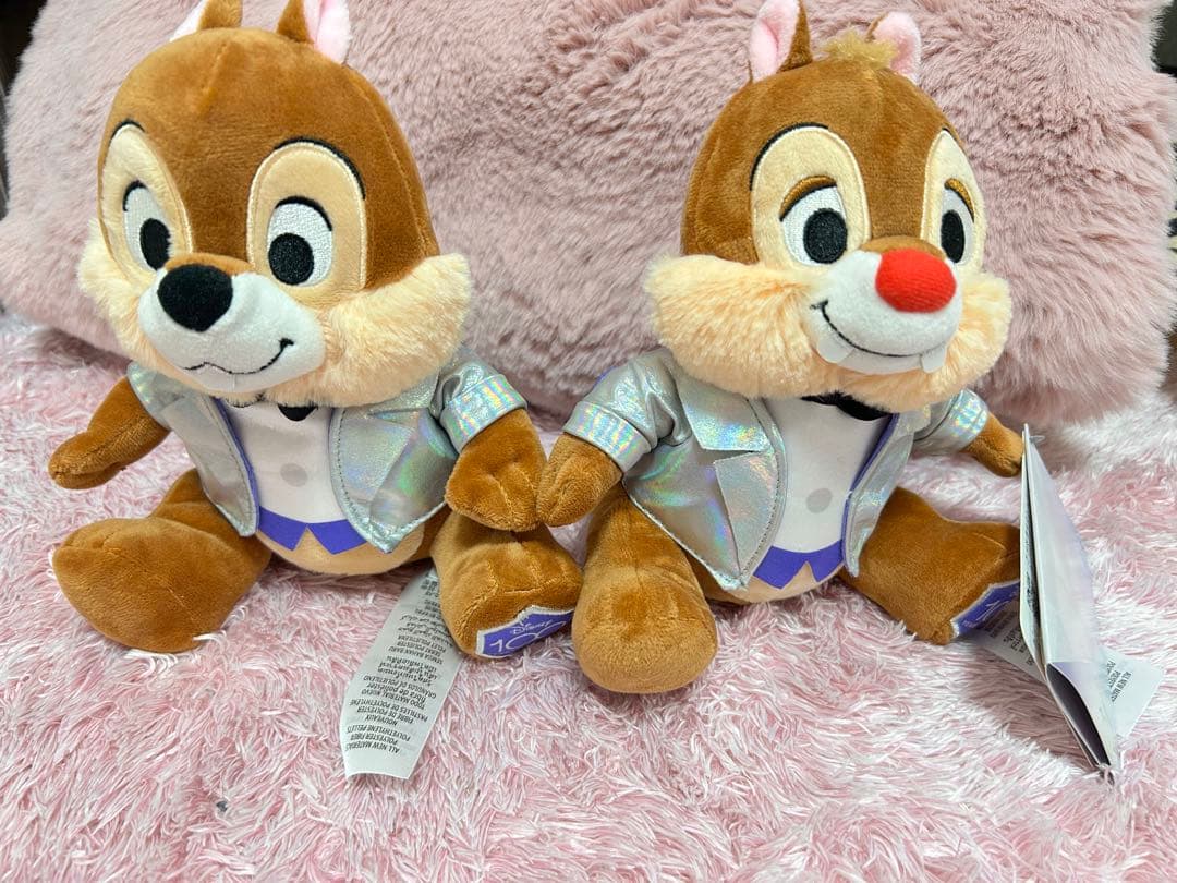 チップとデール ぬいぐるみ 2体セット - メルカリ