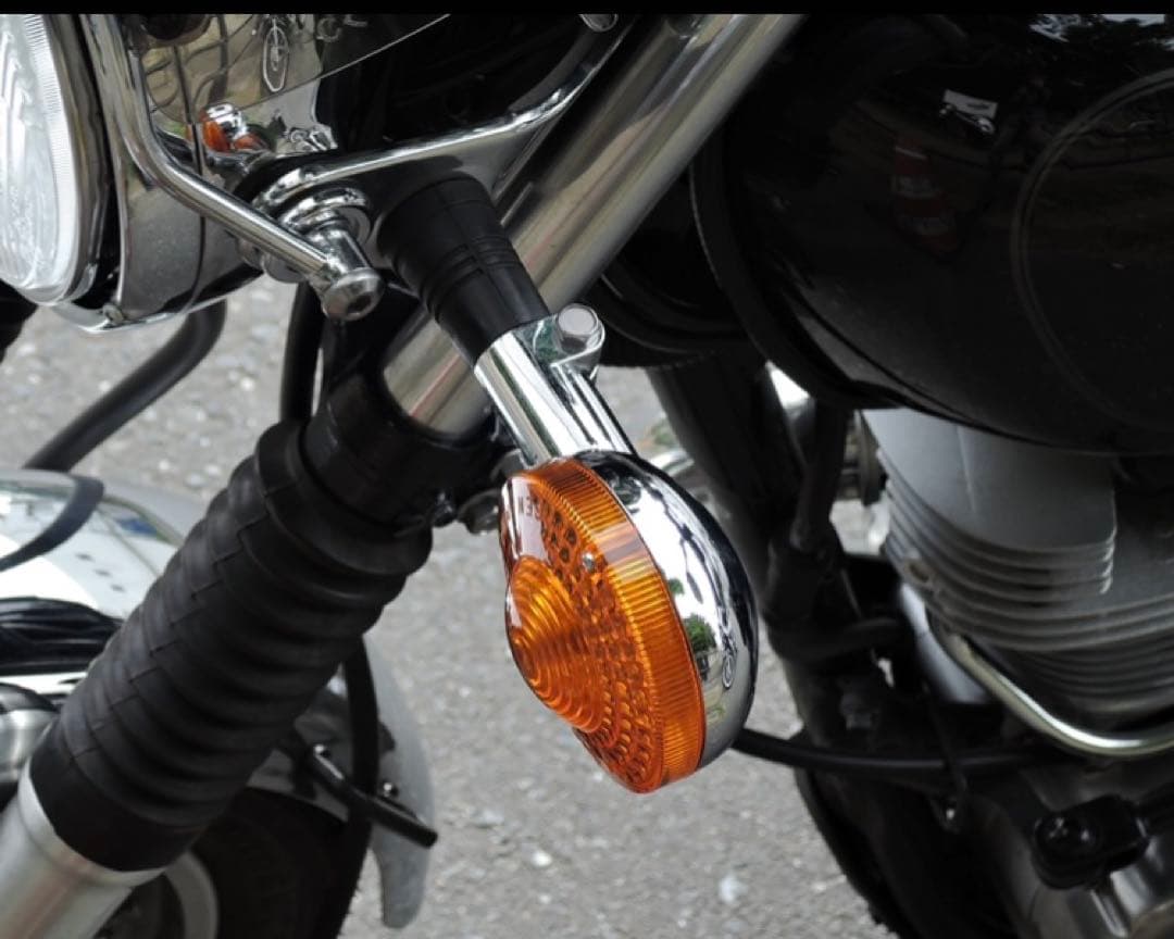 ヤマハ】SR400／SR500 初期型ウインカーレンズ【純正】 - メルカリ