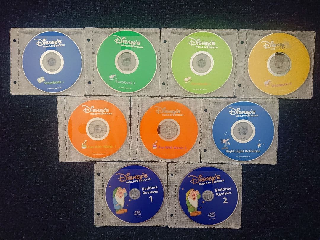 CDディズニー英語システムDWE子供英語教材知育ワールドファミリー