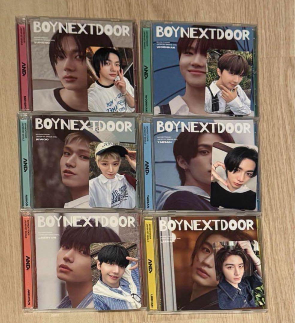 BOYNEYTDOOR CD AND ボネクド ボーイネクストドア ソロジャケ - メルカリ