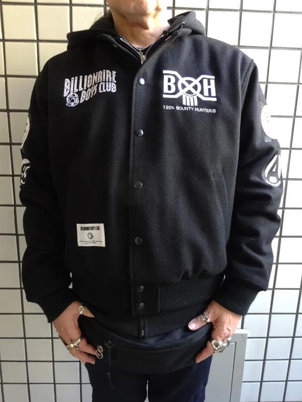 BBC BOUNTY HUNTER スタジャン BLACK S - メルカリ