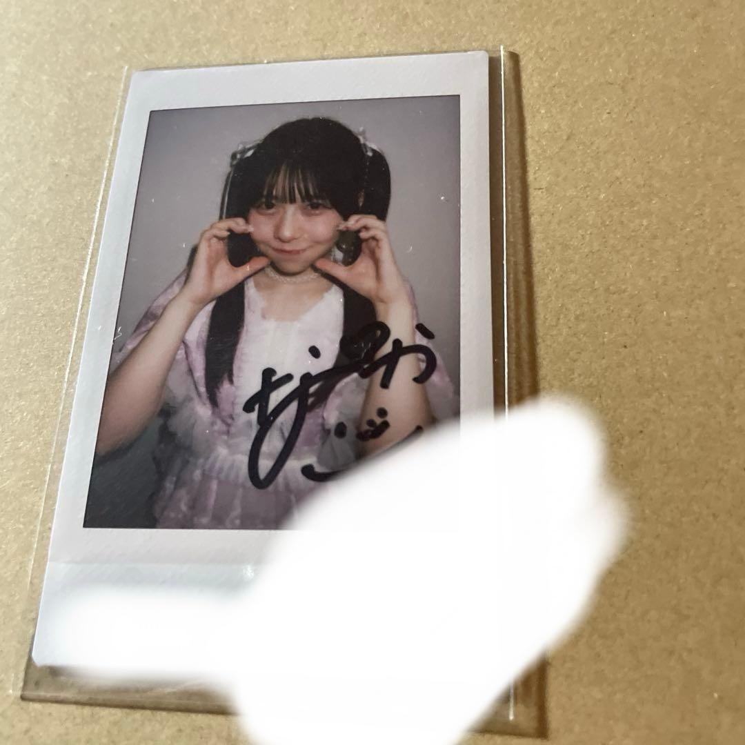 SWEET STEADY 栗田なつか オンライン特典会 サイン入りチェキ - メルカリ