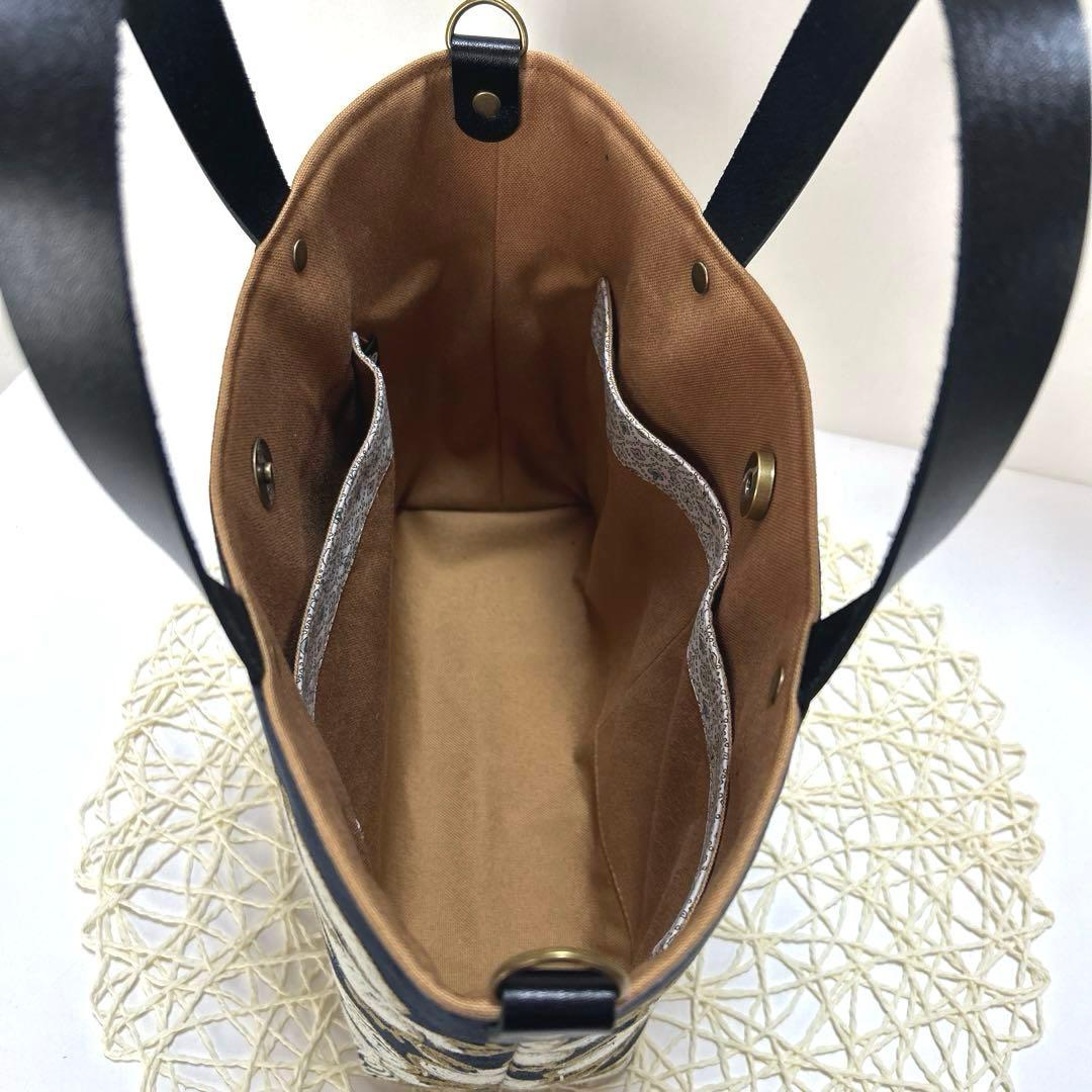 ミナペルホネン舟形トートバッグ ハンドメイド - メルカリ