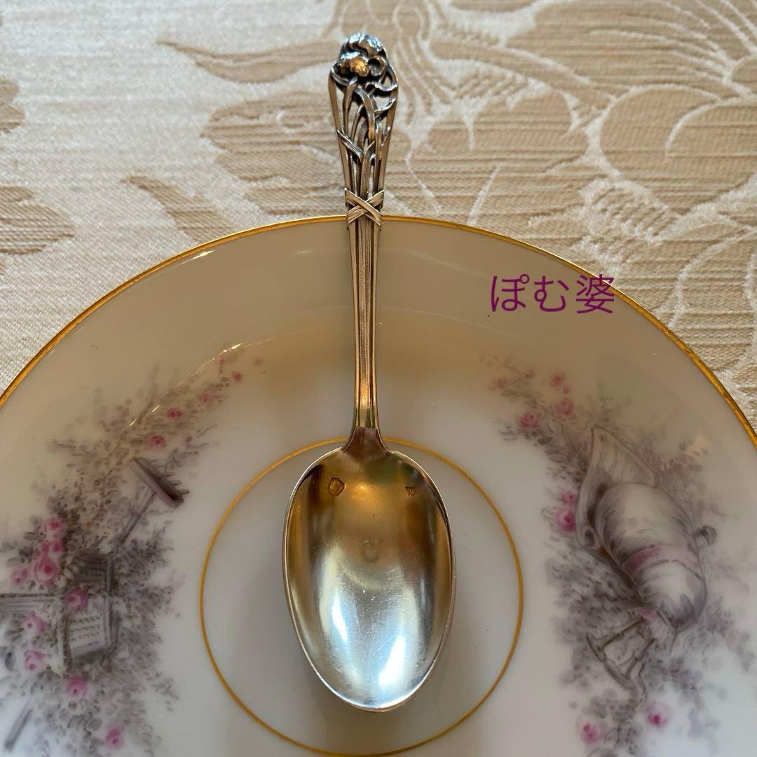 フランス／純銀】「ブランジェ」フォーク＆スプーン＋「エナン」スプーン