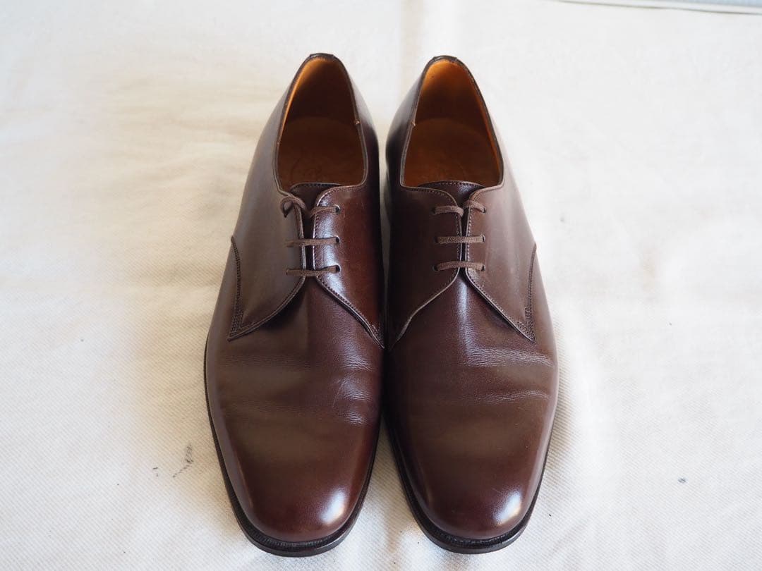 J.M Weston 553 Brown Derby Shoes - メルカリ