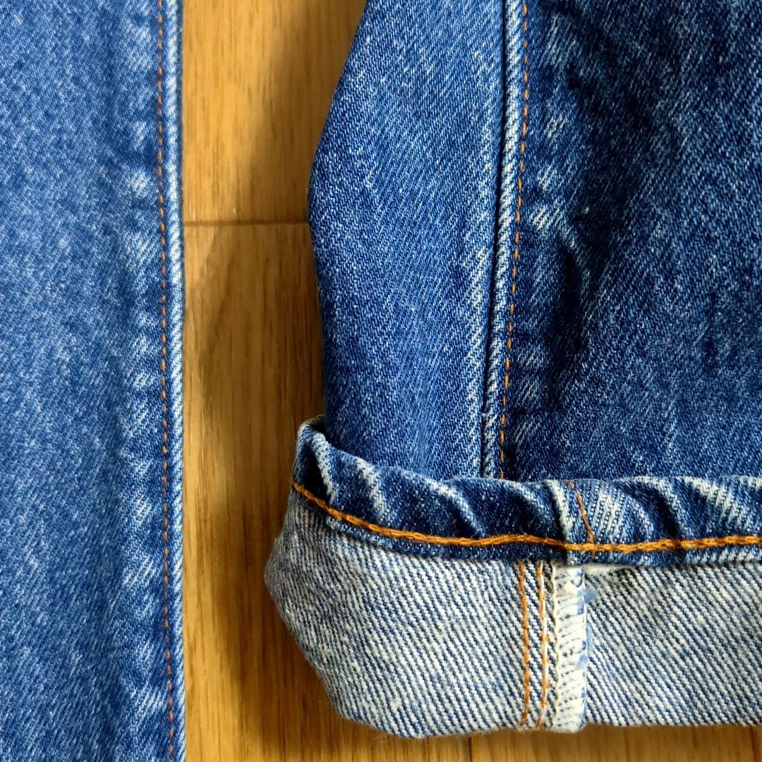リーバイス501ハチマル W34 旧16番工場 内股シングル 501赤耳 80s