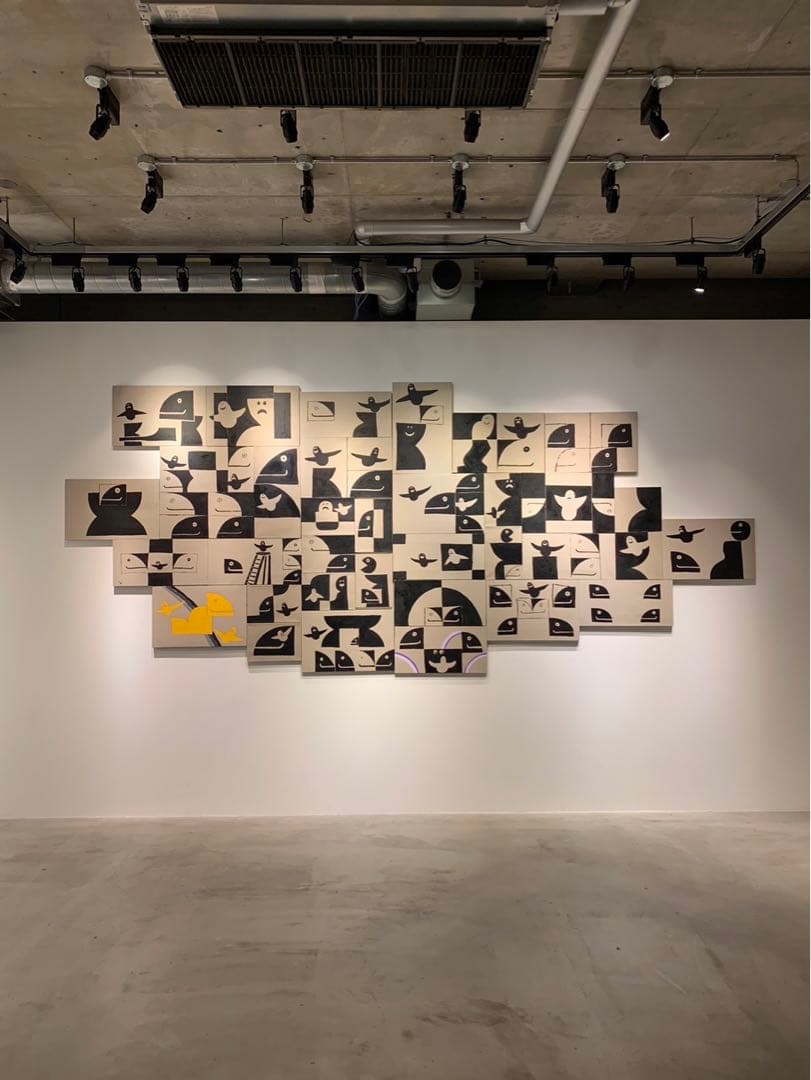 個展作品 mark gonzales gonz マークゴンザレス 直筆キャンバス - メルカリ