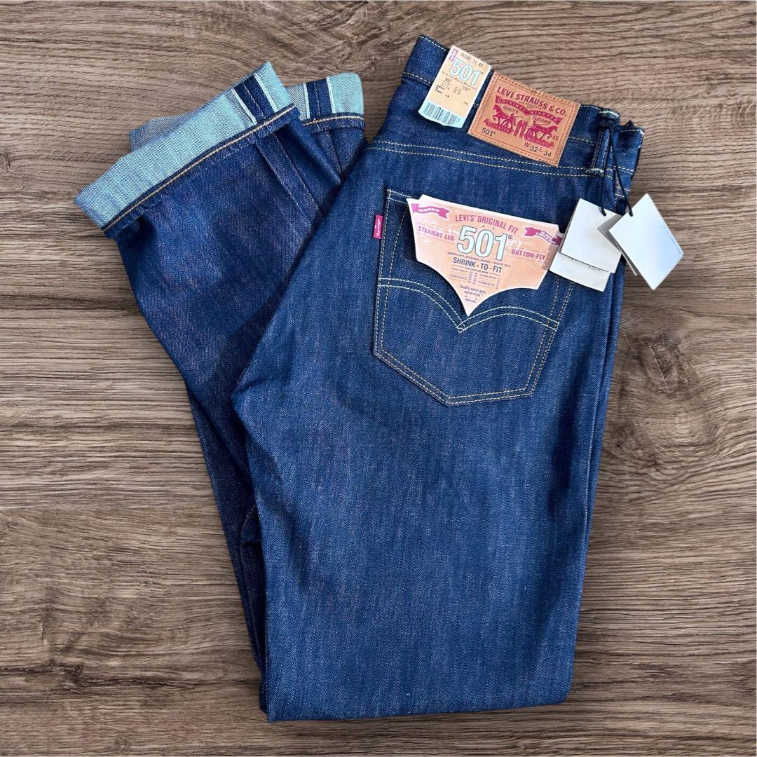 新品 リーバイス 501 リジッド 赤耳 W32 L34 濃紺 a 新品 リーバイス 501 リジッド 赤耳 W32 L34 濃紺 a - メルカリ