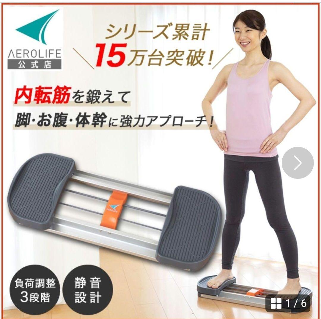 AEROLIFE トレーニング器具 負荷調整可能 AEROLIFE（エアロライフ） ステッパー 不可調整 THE MAX20 ステッパー