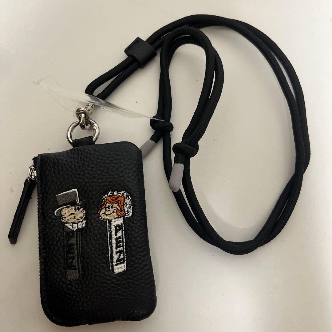 PEZ(ペッツ)スマホショルダー PEZ(ペッツ) ×ear】WEB限定追加/牛革モバイルストラップショルダー