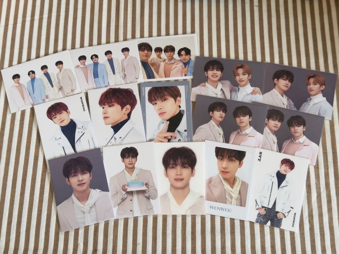 SEVENTEEN ウォヌ HARE トレカ 15枚セット 公式】ウォヌ メッセージ トレカ レンチ HARE SEVENTEEN セブチ｜Yahoo