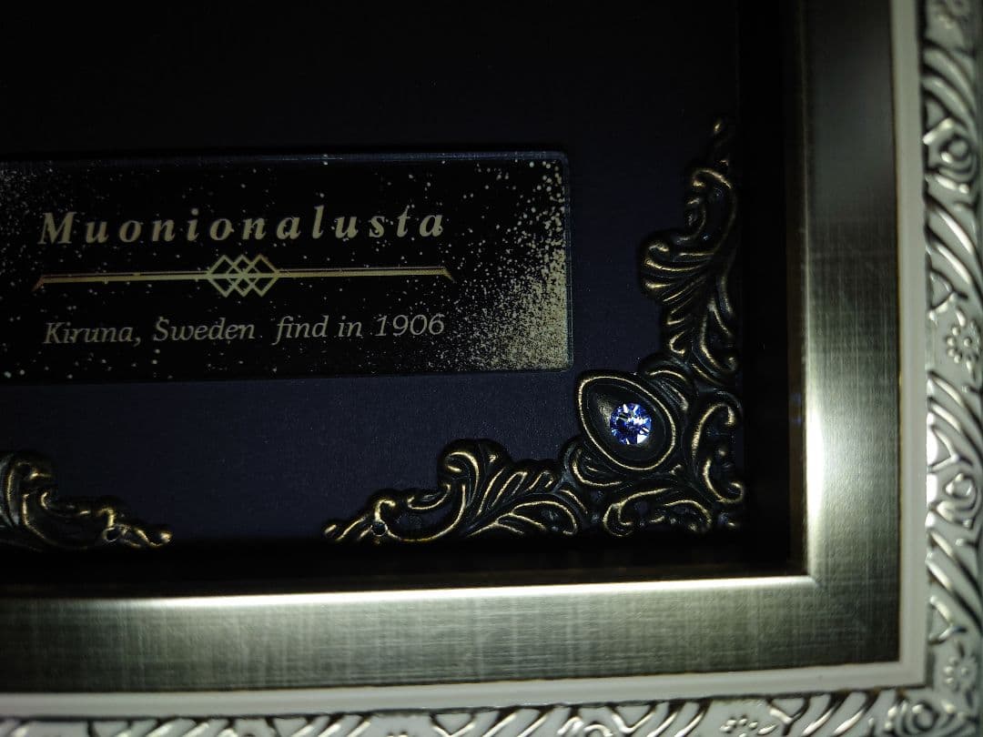 隕石絵画 ムオニオナルスタ隕石 133g鉄隕石【検索ワード ギベオン