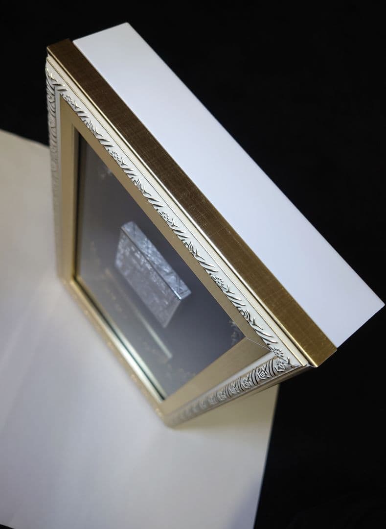 隕石絵画 ムオニオナルスタ隕石 133g鉄隕石【検索ワード ギベオン