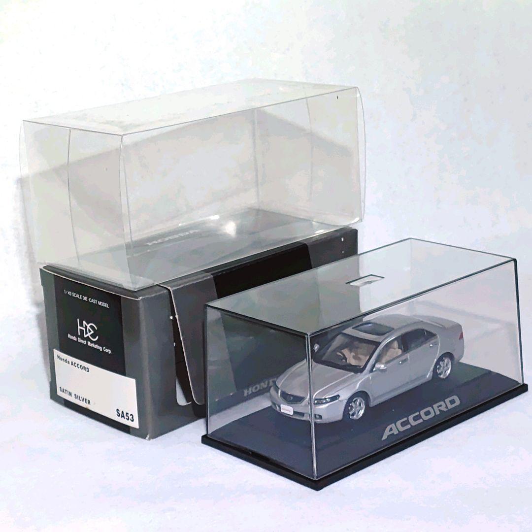 Honda accord アコード 1/43 ミニカー SATINSILVER - メルカリ