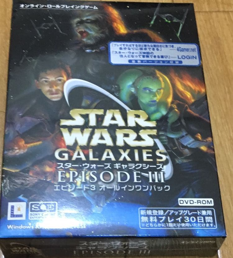 PCゲーム スターウォーズ ギャラクシーズ エピソード3 未開封 公開20周年『スター・ウォーズ エピソード3／シスの復讐』特別上映