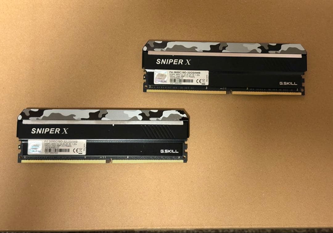 G.SKILL SNIPER X DDR4 メモリ 16GB×2枚組(32GB) - メルカリ