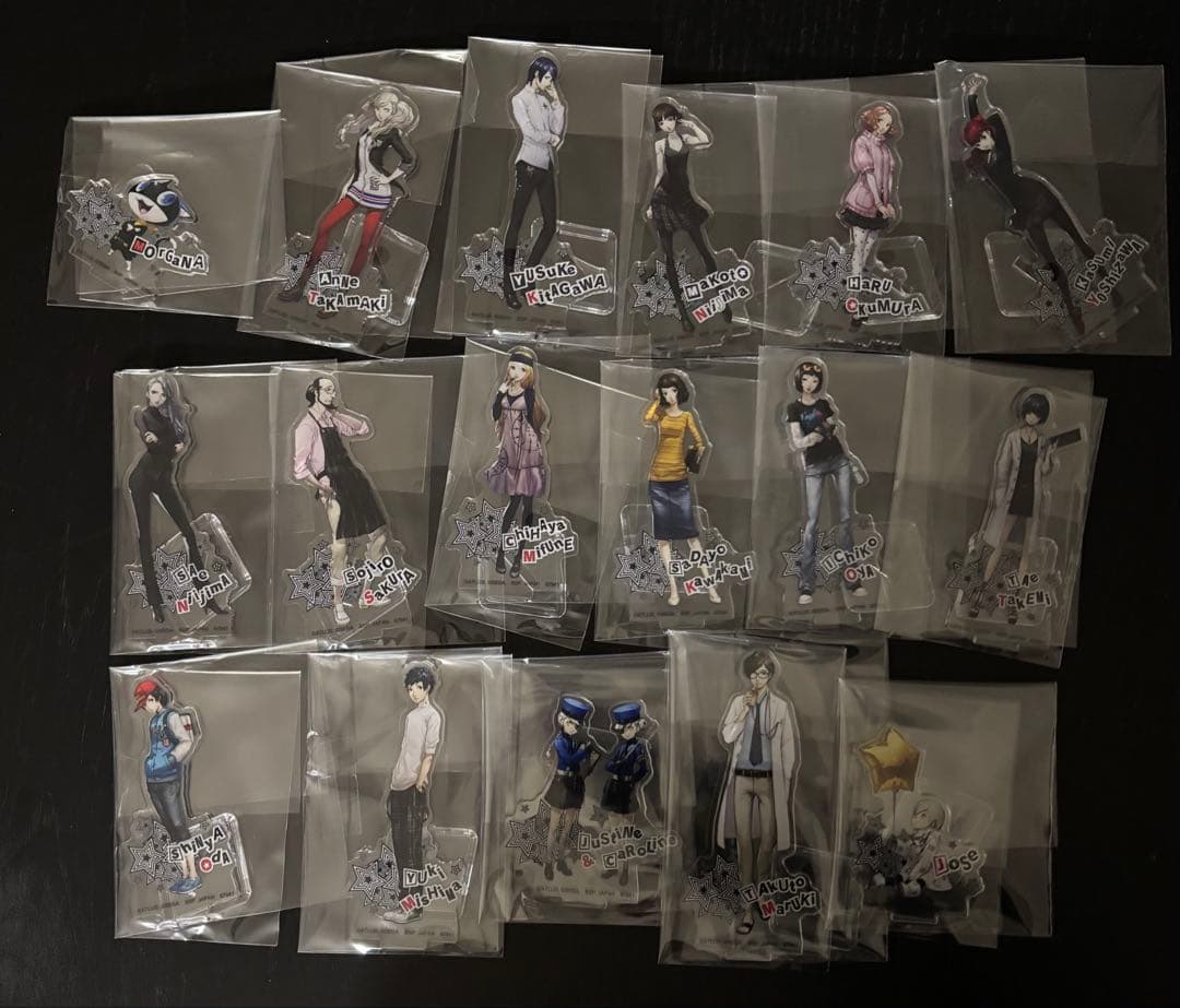 ペルソナ 一番くじ アクスタ 17枚 まとめ売りセット - メルカリ