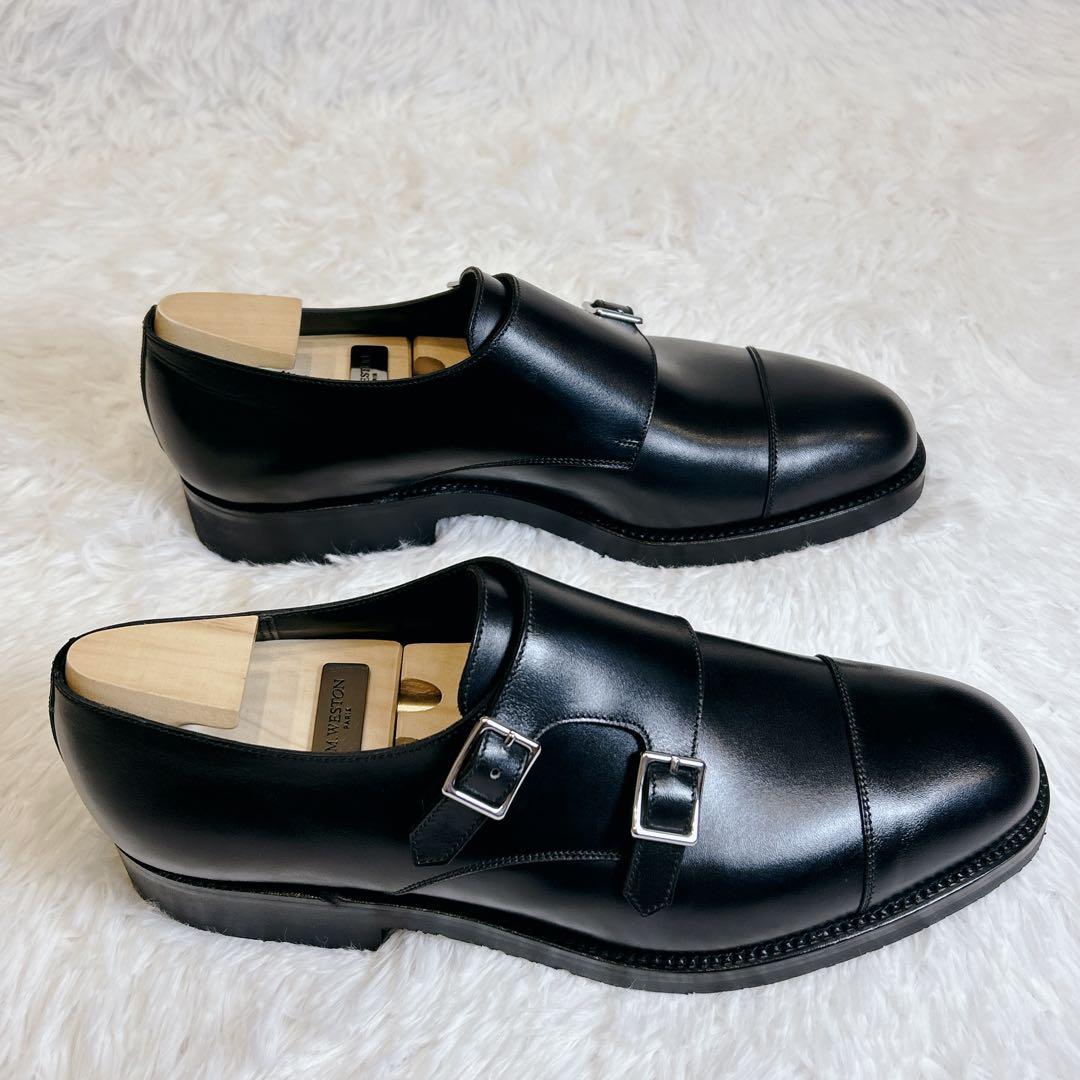 【新品未使用】J.M.WESTON 237 ダブルモンク 8D jm ウエストン