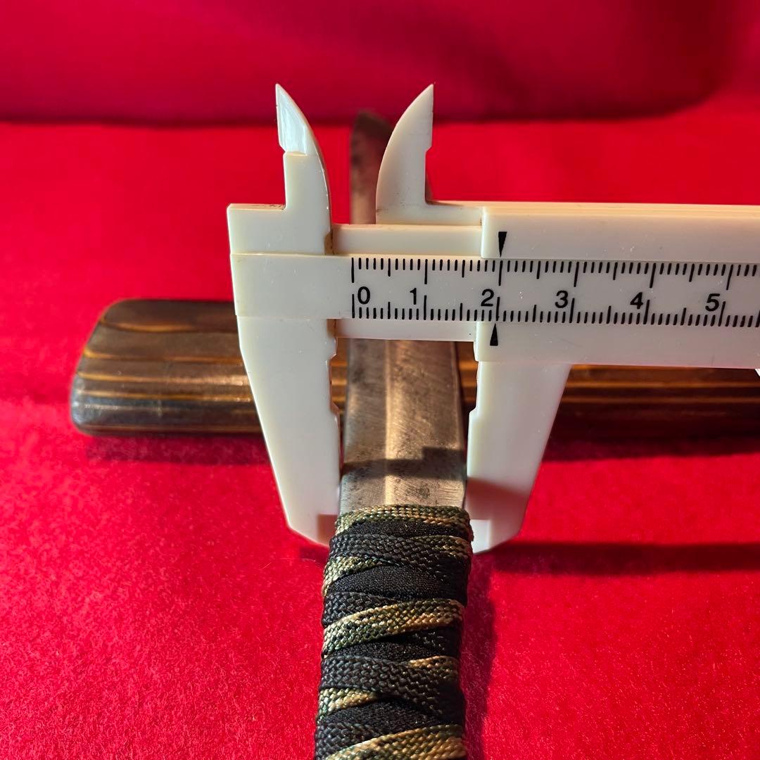 日本刀 残欠 ナイフ ⑥ 古刀 脇差 切先 フルタング バトニング アウトドア