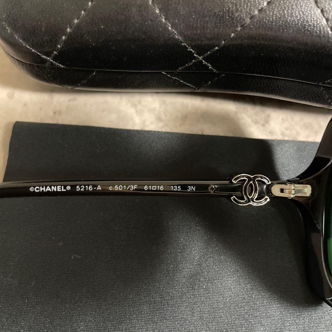 CHANEL サングラス 5216-A ブラック ココマーク 浜崎あゆみ着用 - メルカリ