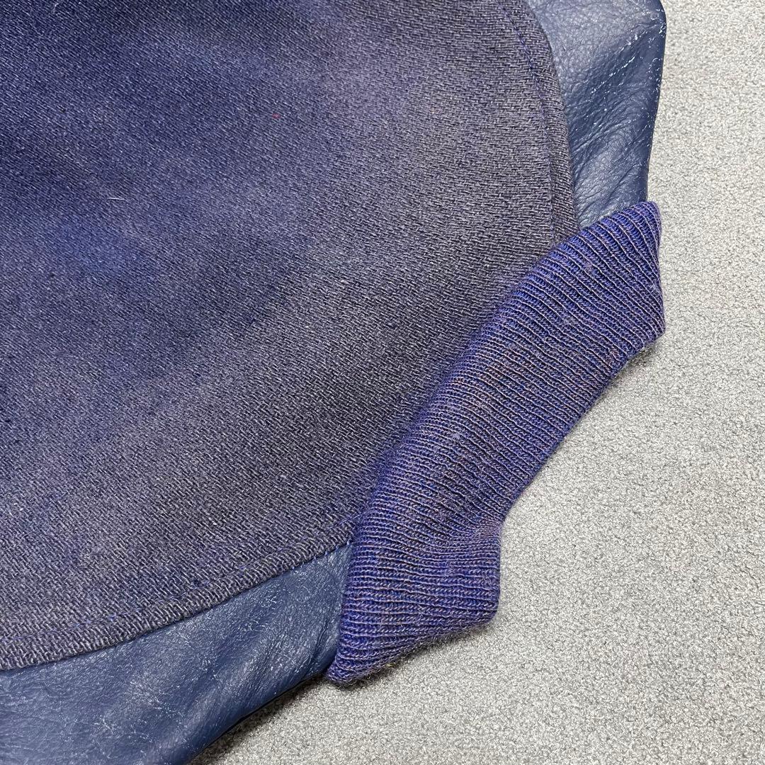 276 Rawlings Dレタード/USA製 レザー切替 36表記 フェード