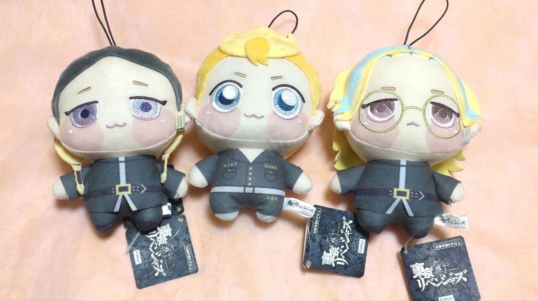 東京リベンジャーズ 東リべ ちょぴぬい 灰谷 蘭 竜胆 花垣 武道 東京リベンジャーズ てのりぬい 花垣武道/佐野万次郎/龍宮寺 堅/場地