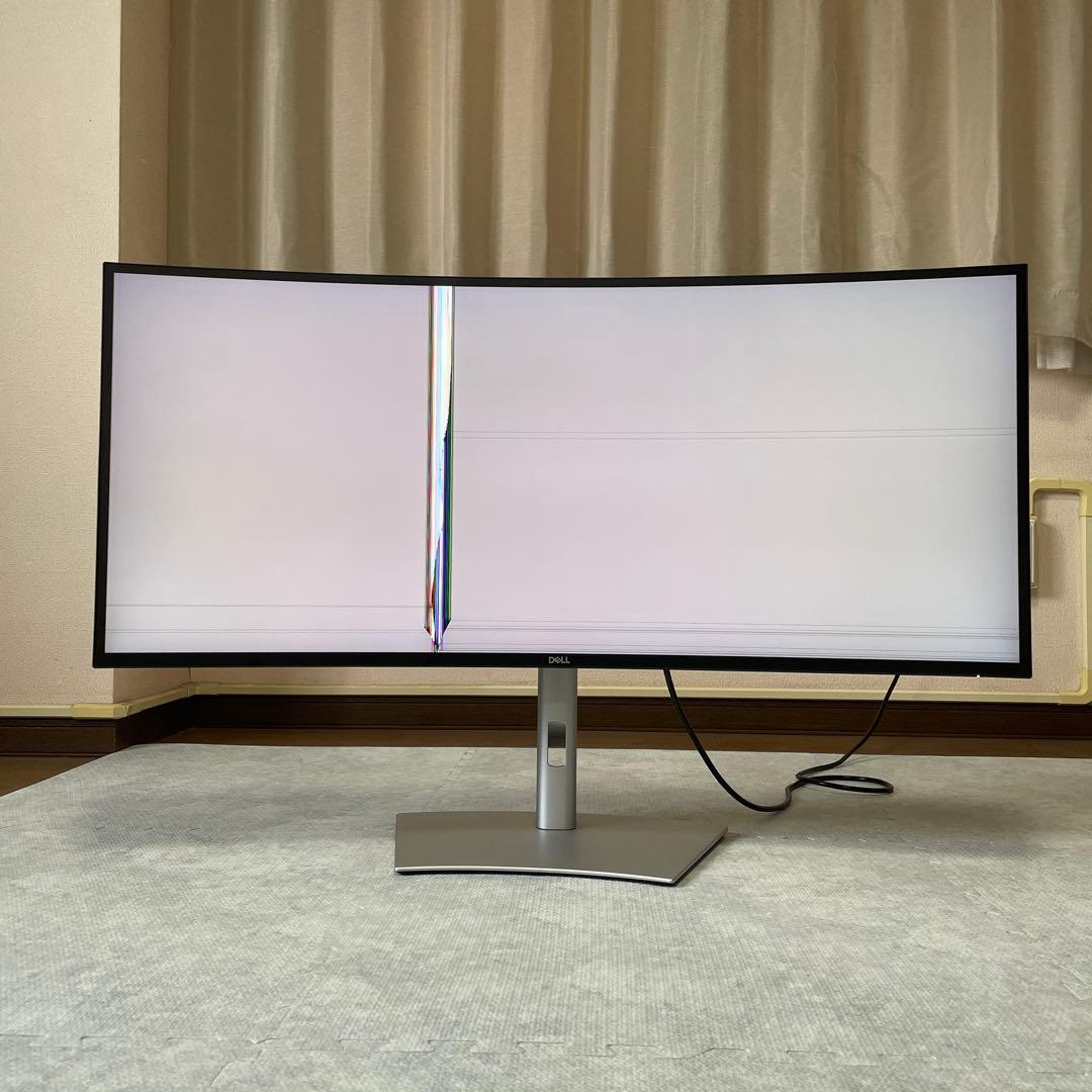 液晶割れ] Dell U4025QW-A 40インチ5K2K曲面ウルトラワイド - メルカリ