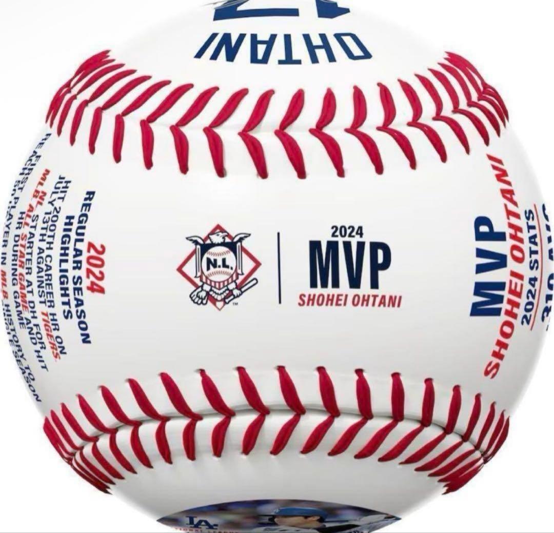 日本未発売】大谷翔平 2024年 MVP受賞記念 ボール ドジャース LA