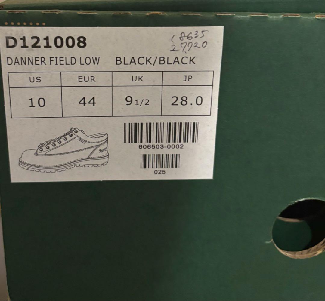 Danner ダナー　フィールドロー　28.0cm