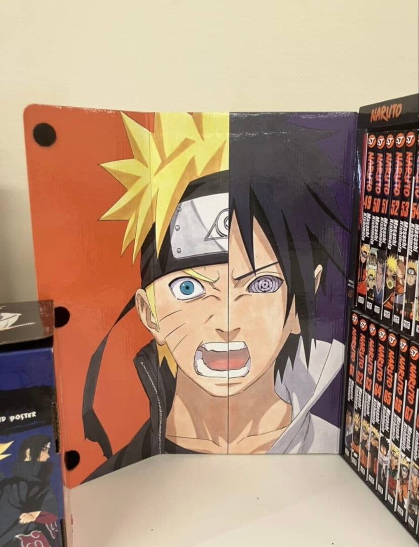 Naruto Box Set 1.2.3Volumes 英語版3BOX全巻セット - メルカリ