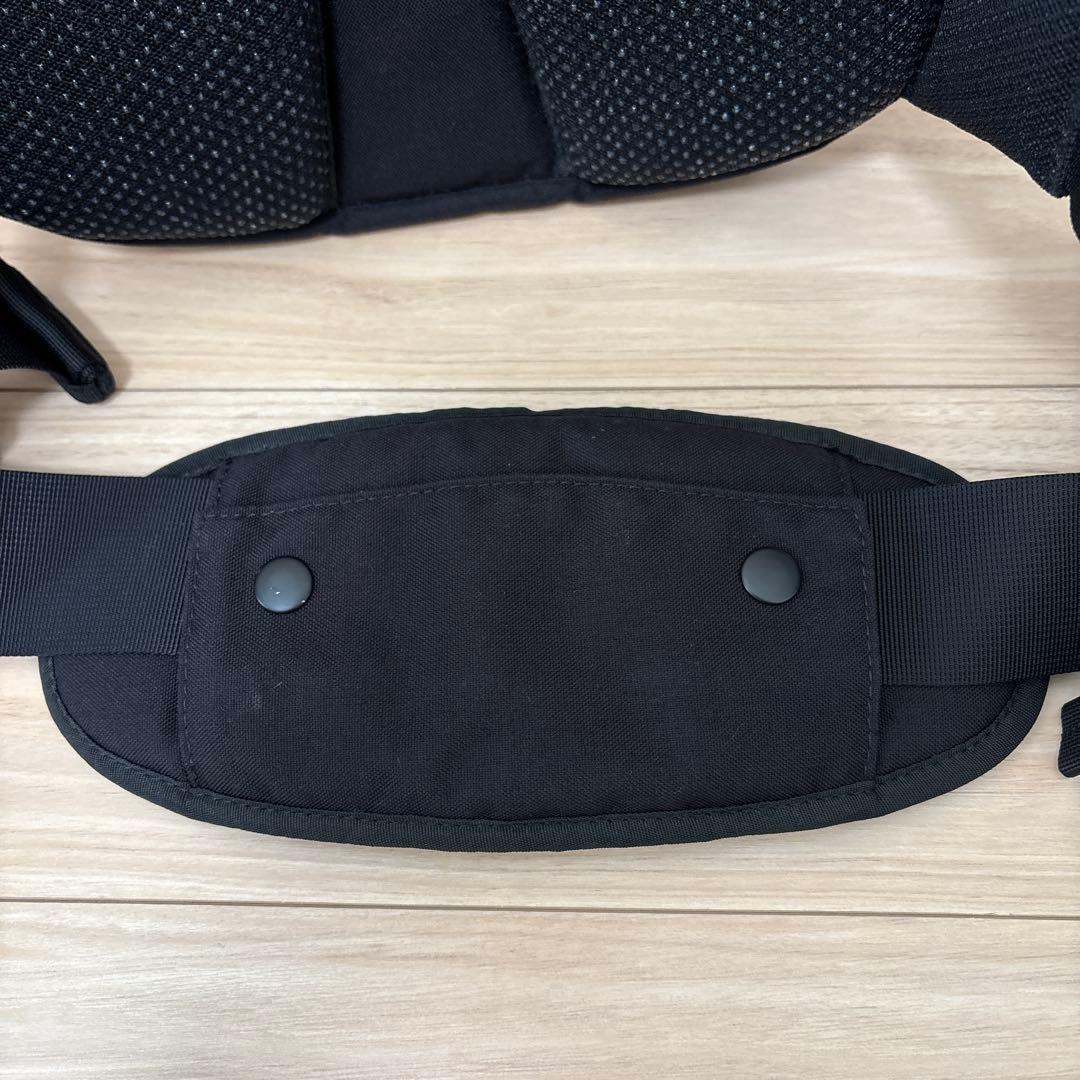 短期使用】Hugoo ハグー ヒップシートキャリア ブラック 箱・説明書付き