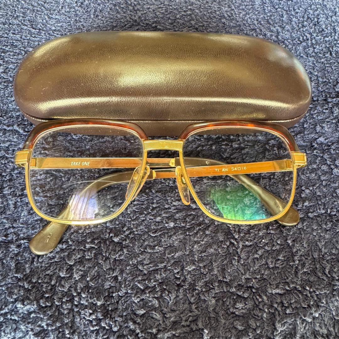 値引き　本鼈甲フレームメガネ　TAKE ONE vintage eyewear Tortoise Oversized Retro-Vintage Grandpa Reading Glasses - Kamana