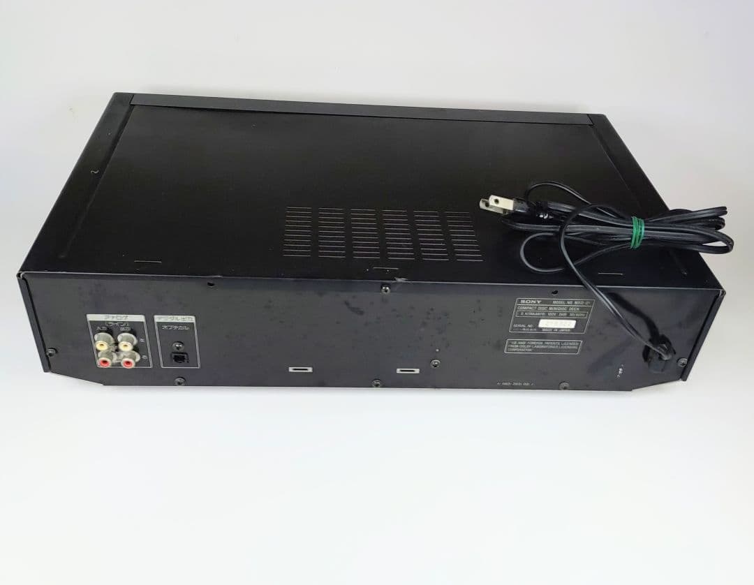 稼働品】SONY ソニー CD/MDデッキ MXD-D1 メンテナンス済