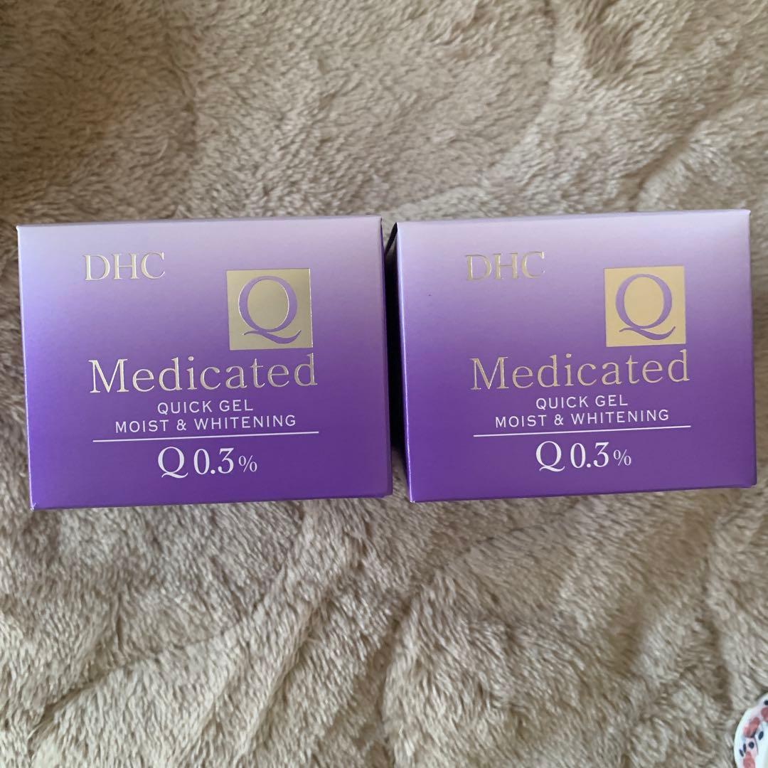 DHC 薬用Qクイックジェル モイスト＆ホワイトニング　100g 2個 薬用Qクイックジェル モイスト＆ホワイトニング SS 〔保湿クリーム