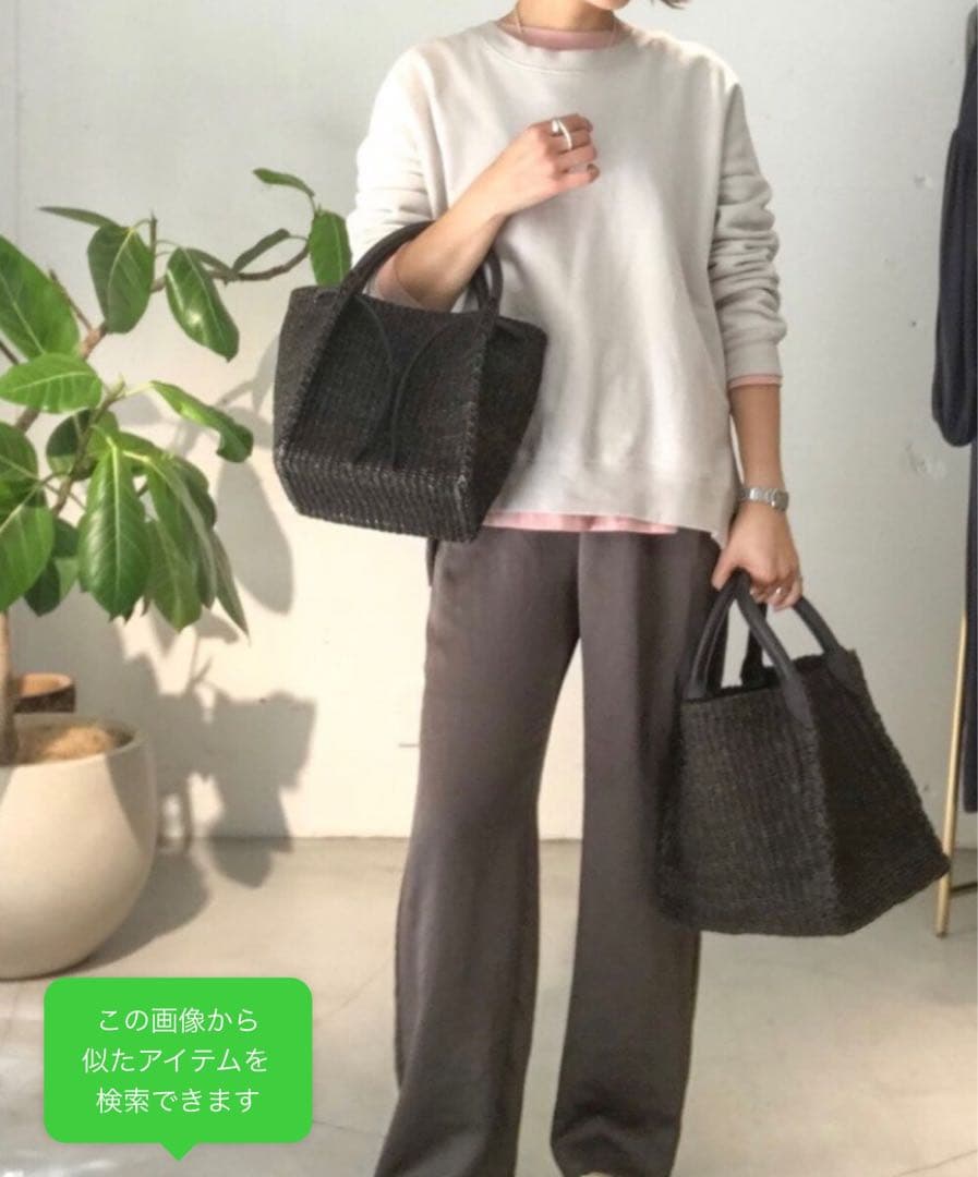 OUTERSUNSET アウターサンセット abaca basket bag - メルカリ