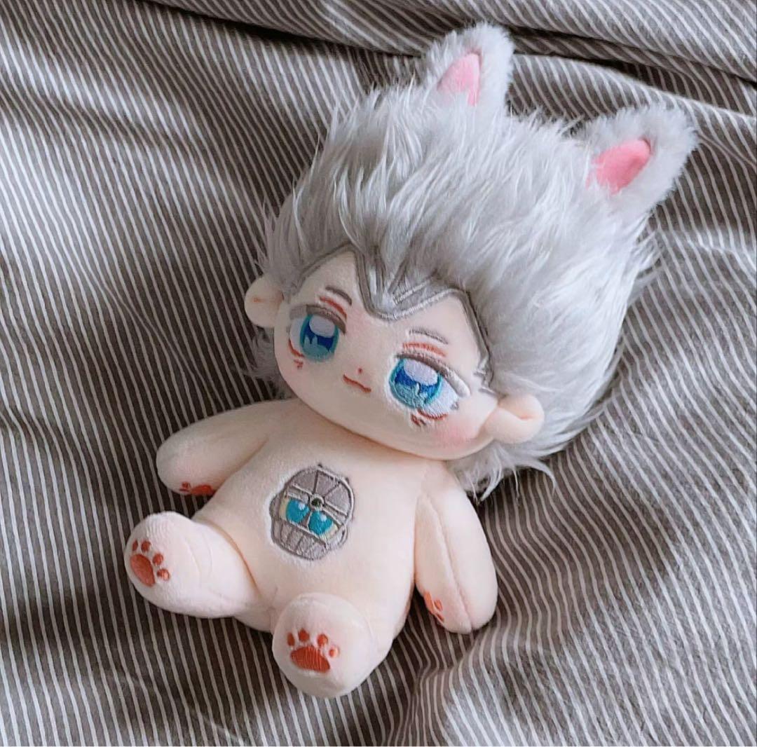 《銀髪青眼》激レア可愛い着せ替えぬいぐるみ《20cmぬいぐるみ》