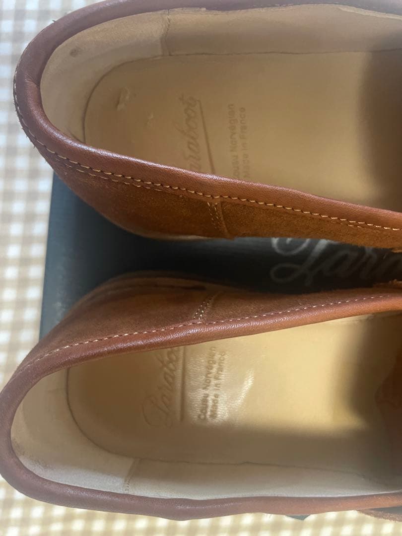 美品】パラブーツ ランス UK5 ブラウン スウェード - メルカリ