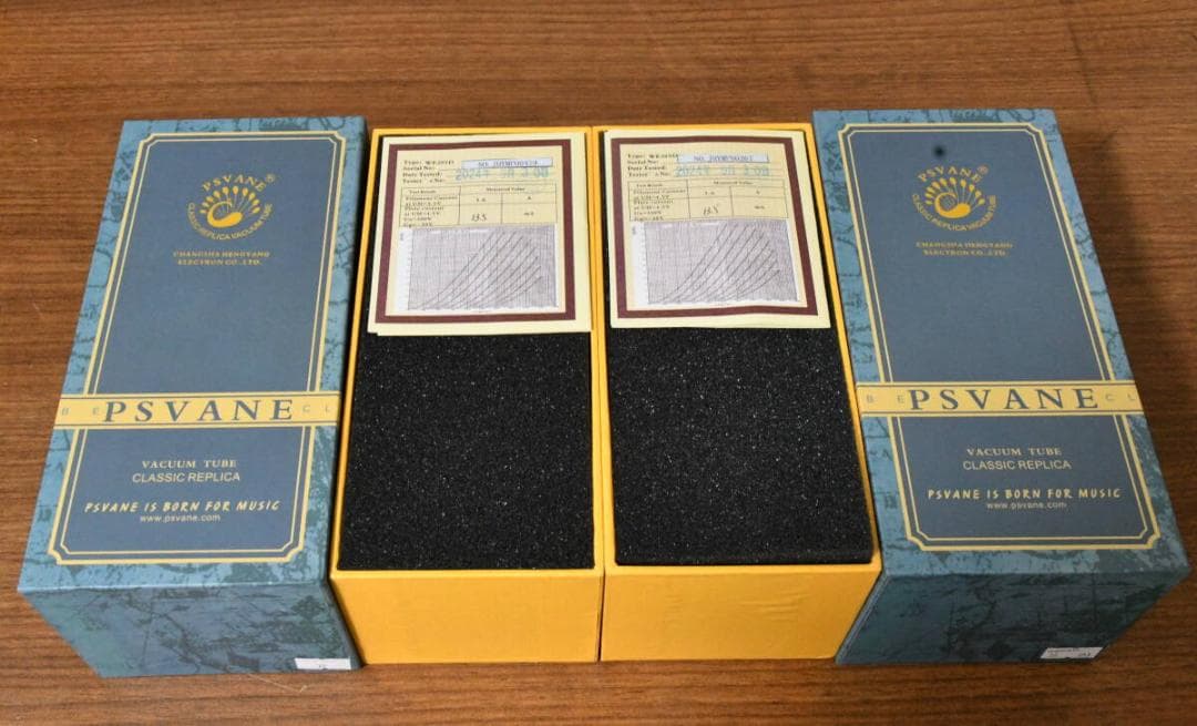 新品】PSVANE WE 205D真空管x2個 動作確認済み