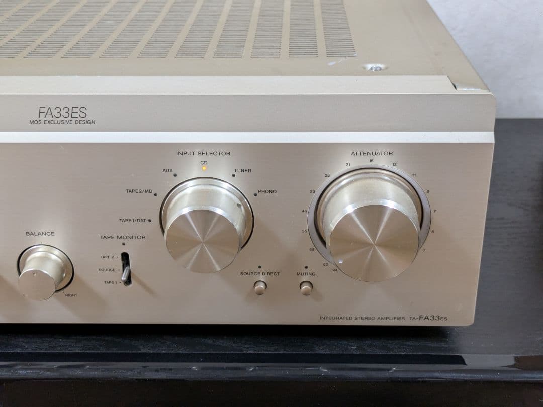 マサキヨ様専用 SONY TA-FA33ES 動作良好です!