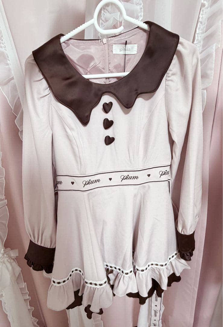 pium melty chocolate フレアミニワンピース - メルカリ