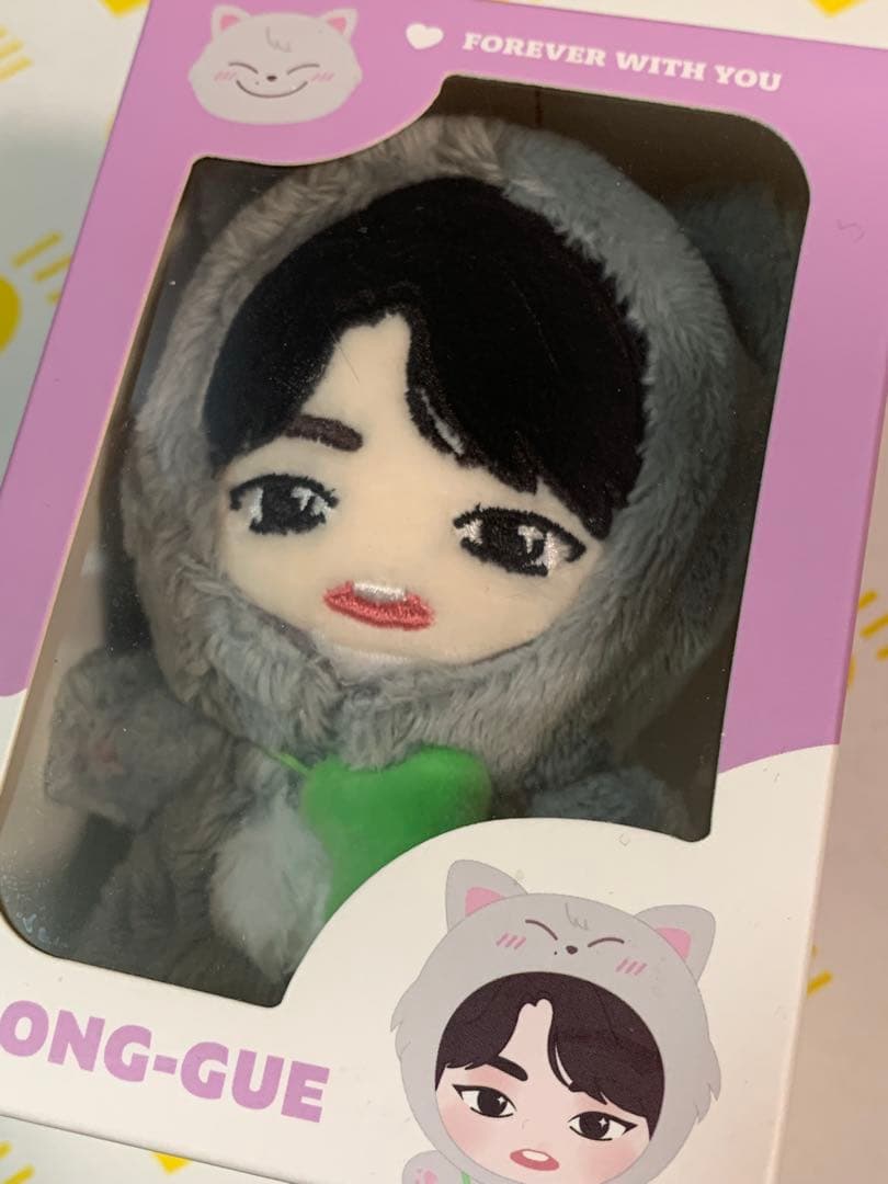 FUNNY TREASURE ジョンウ ドール ぬいぐるみ トレカ - メルカリ