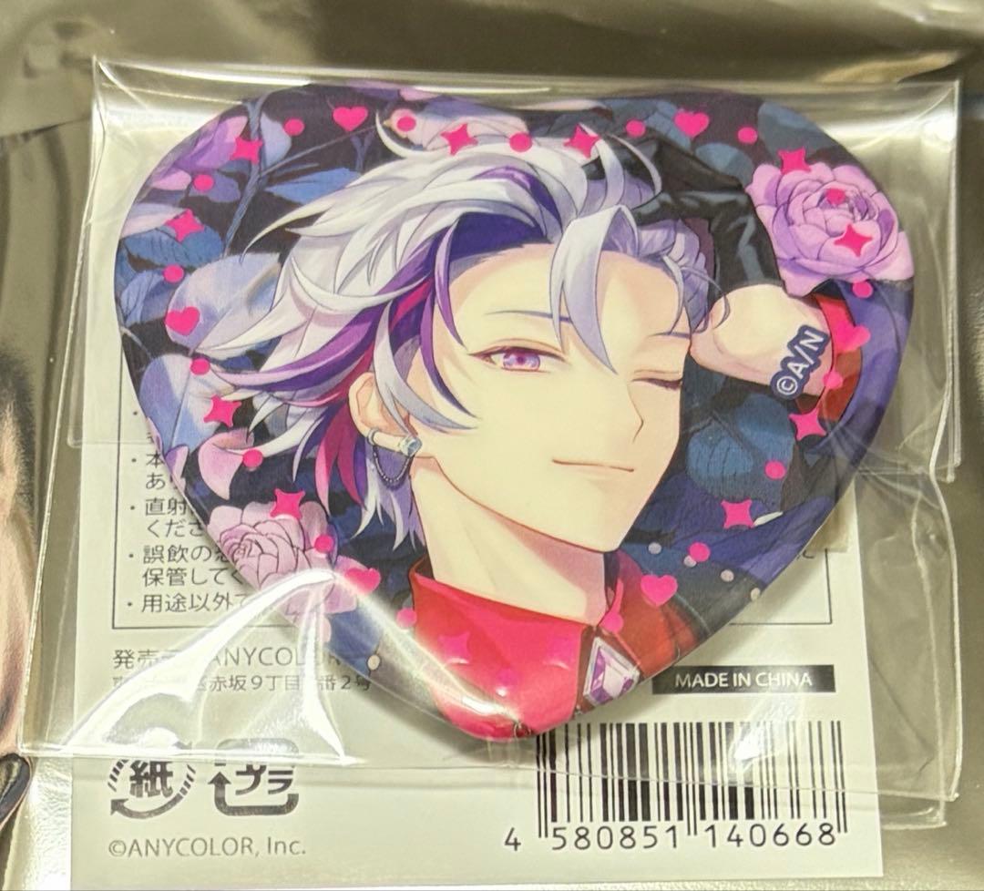 不破湊 にじさんじ Rose Valentine ハート型缶バッジ レア 1点 - メルカリ