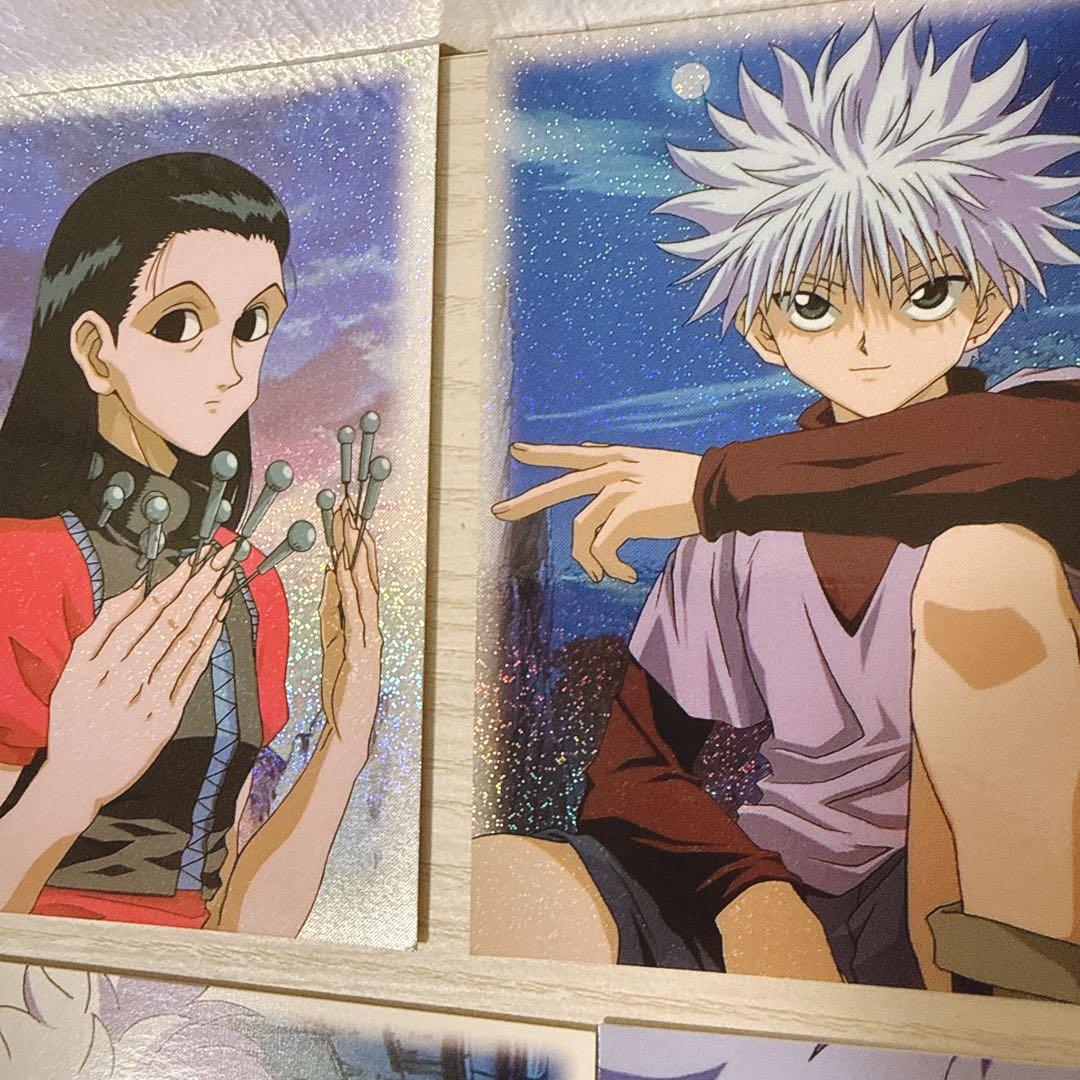 HUNTER×HUNTER 旧アニメ キルア イルミ カード ポストカード