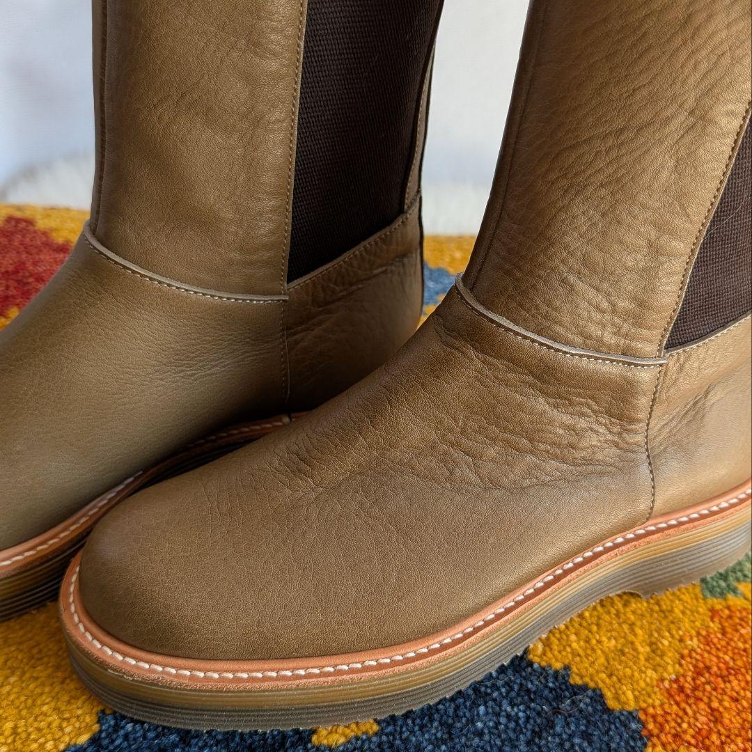 極美品✨パラスパレス レザー サイドゴアブーツ 本革 DKソール 24.5cm