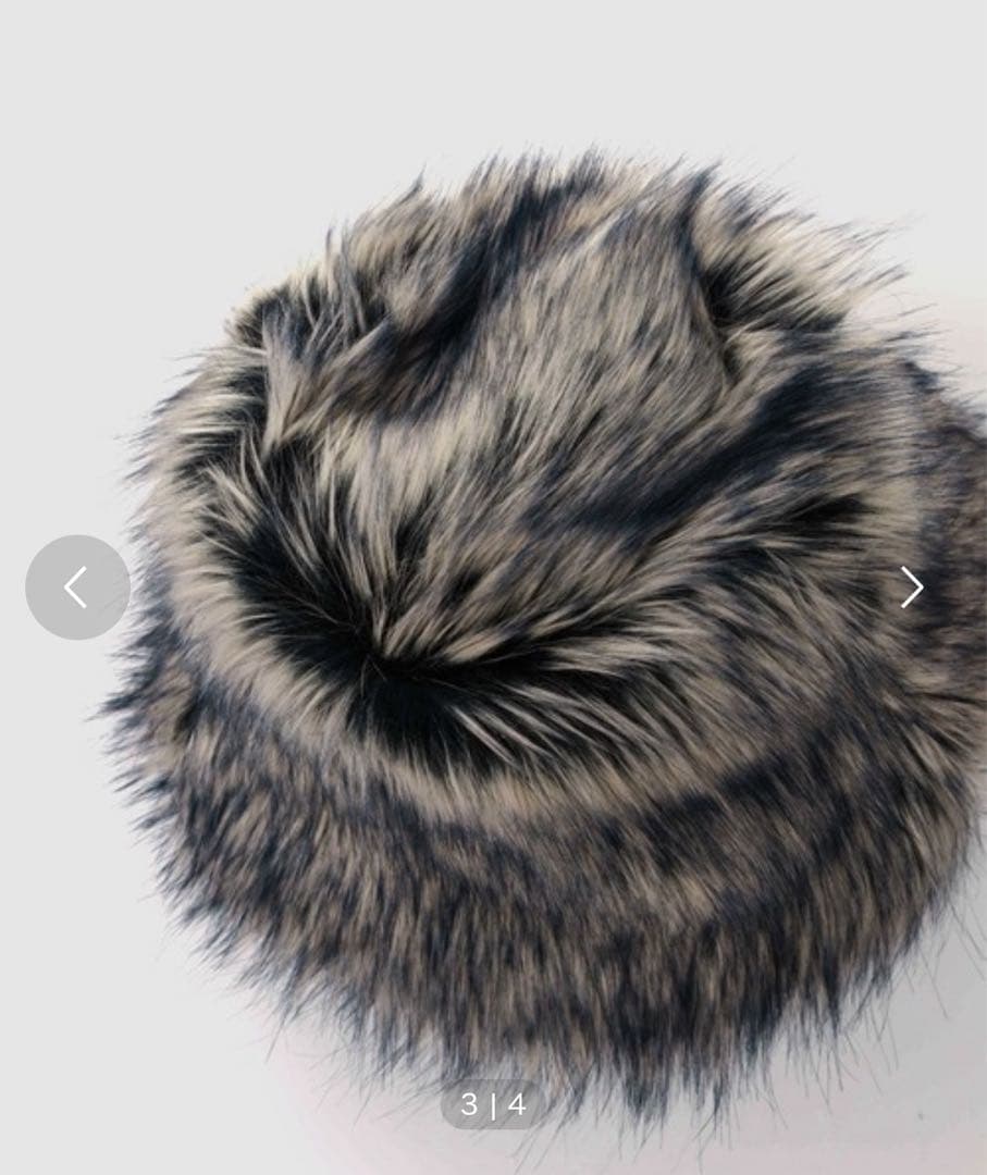 dries van noten ファーバケットハット - メルカリ