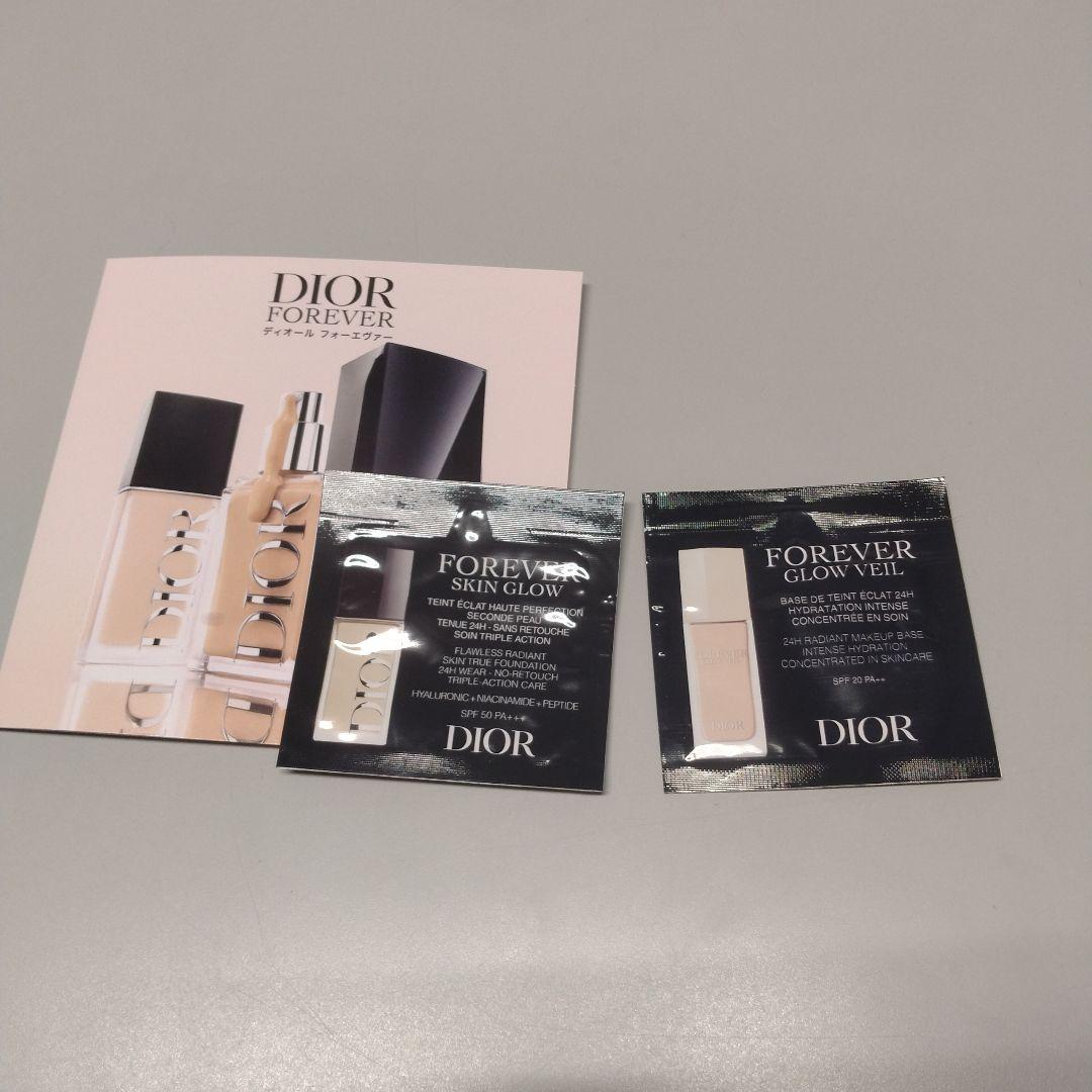 Dior Forever Skin Glow & Glow Veil サンプル - メルカリ