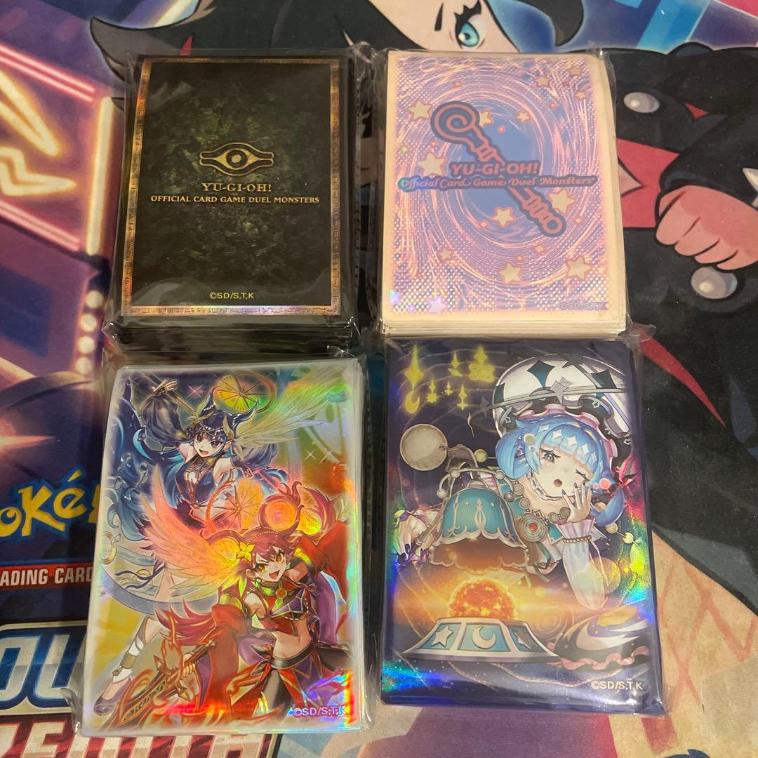 遊戯王　ニューロン　スリーブ　まとめ売り 遊戯王 ニューロン スリーブ 2種セット 遊戯王ニューロンスリーブ